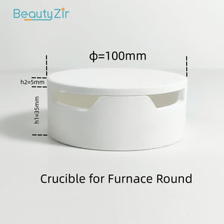 Crucible For Furnace Round