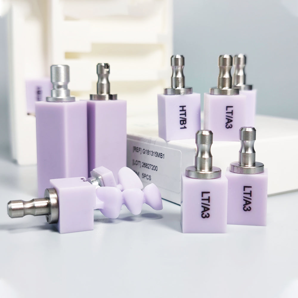 Very popular Material for Dental Restorations: Lithium Disilicate Bloc