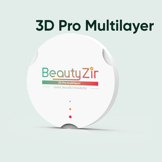 Disco de zircônia dental 3D Pro Multilayer 95 mm