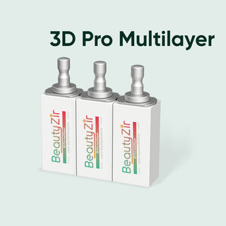 Disco de zircônia dental 3D Pro Multilayer sirona