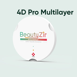 Bloco de zircônia multicamadas 4D Pro Zirkonzahn System 95mm 