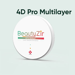 Sistema aberto de bloco de zircônia multicamadas 4D Pro 98mm 