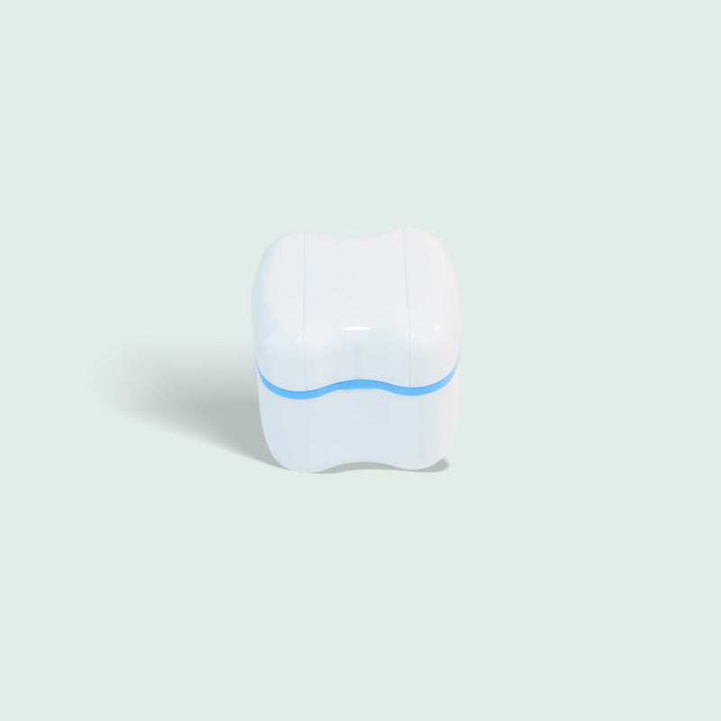 Caja de baño para dentaduras postizas