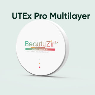 Bloque de zirconio multicapa UTEx Pro, sistema abierto, 98 mm 