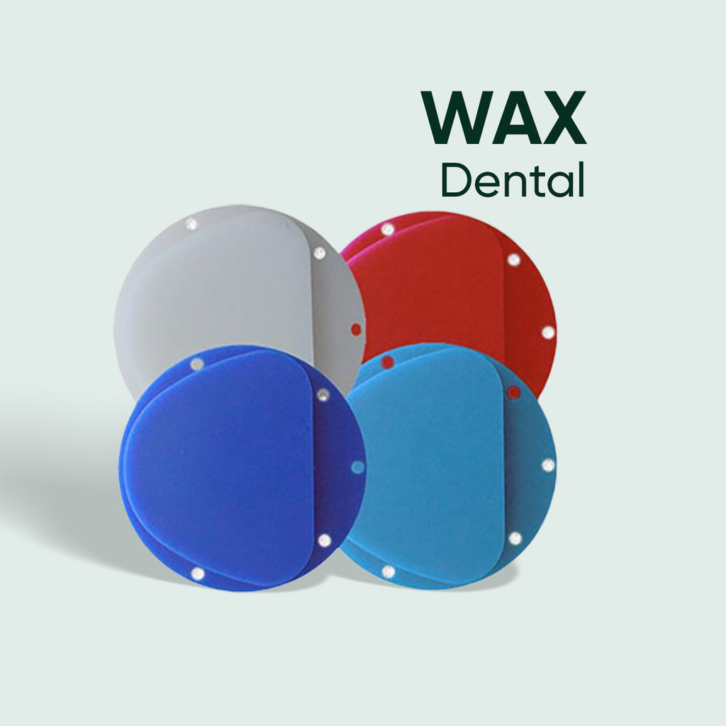 WAX Block AG System 71mm White/Red/Blue 5 Pieces – Beautyzir dental
