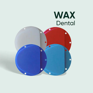 Bloque de cera AG System 71 mm Blanco/Rojo/Azul 5 piezas 