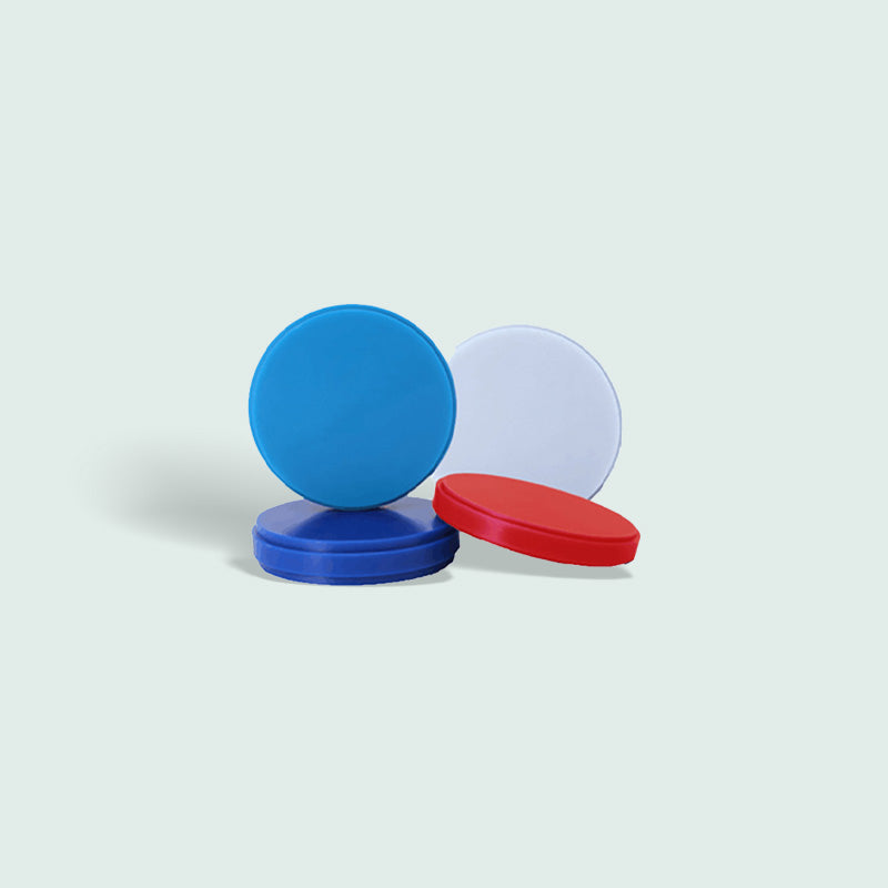 Disco de CERA (98 mm/95 mm)——Blanco/Rojo/Azul（5 piezas）