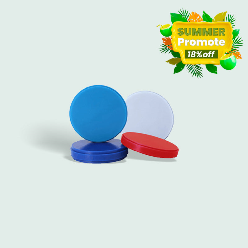 WAX Block 98mm 95mm  White/Red/Blue 5 Pieces