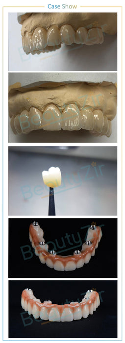 UTEx Pro Multilayer zirconia Blocks-Color Bleach