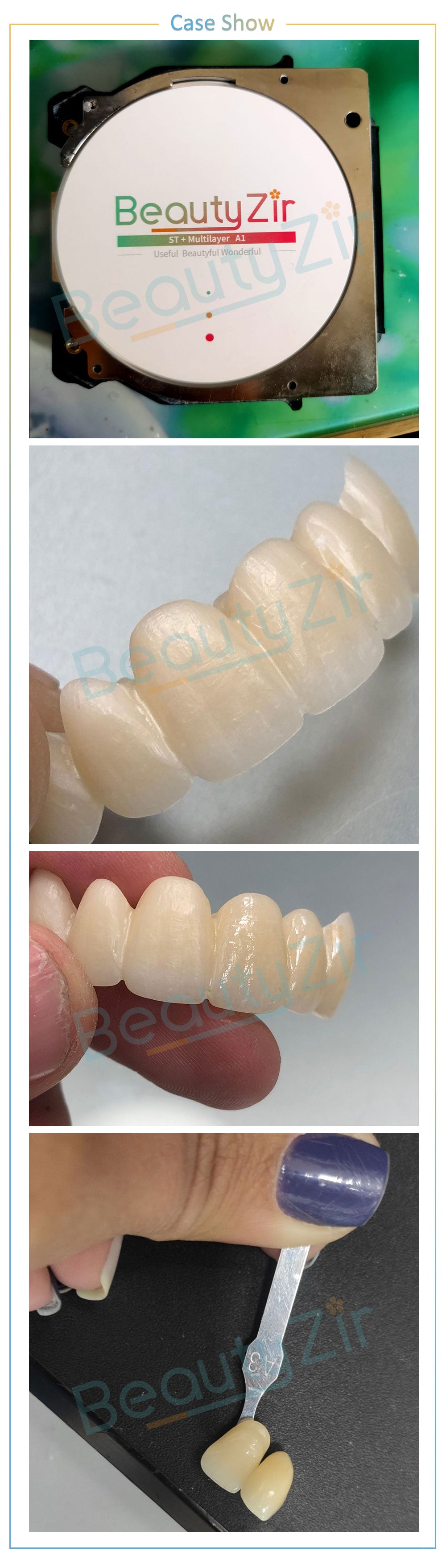 ST+Multilayer-Multilayer Zirconia Block Sirona System (5 pieces)