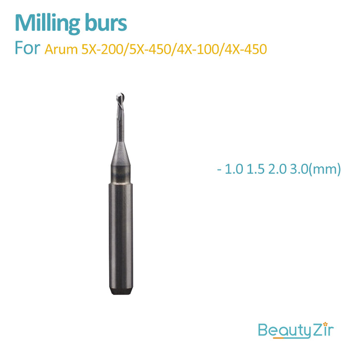 Milling burs——Arum 5X-200 4X-100 5X-450 4X-450 for Metal
