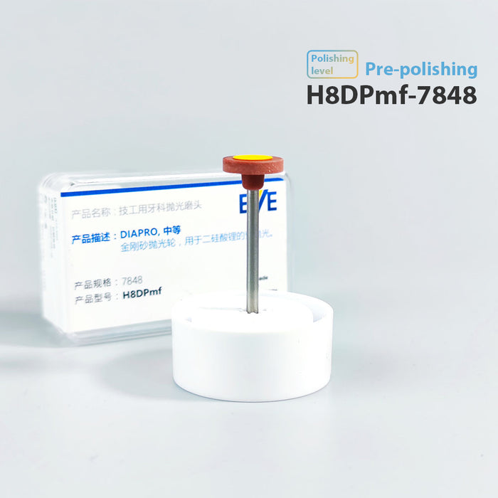 Brocas de polimento EVE Diapro HP360 para dissilicato de lítio 