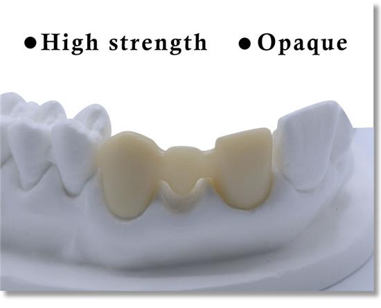 zirconia crown material-White Zirconia Disc Open System (98mm)-HT