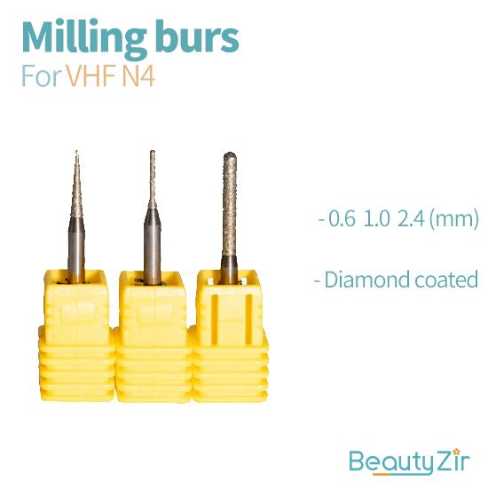 Milling burs——VHF N4/K3/K4/S1/S2/K5/K5+